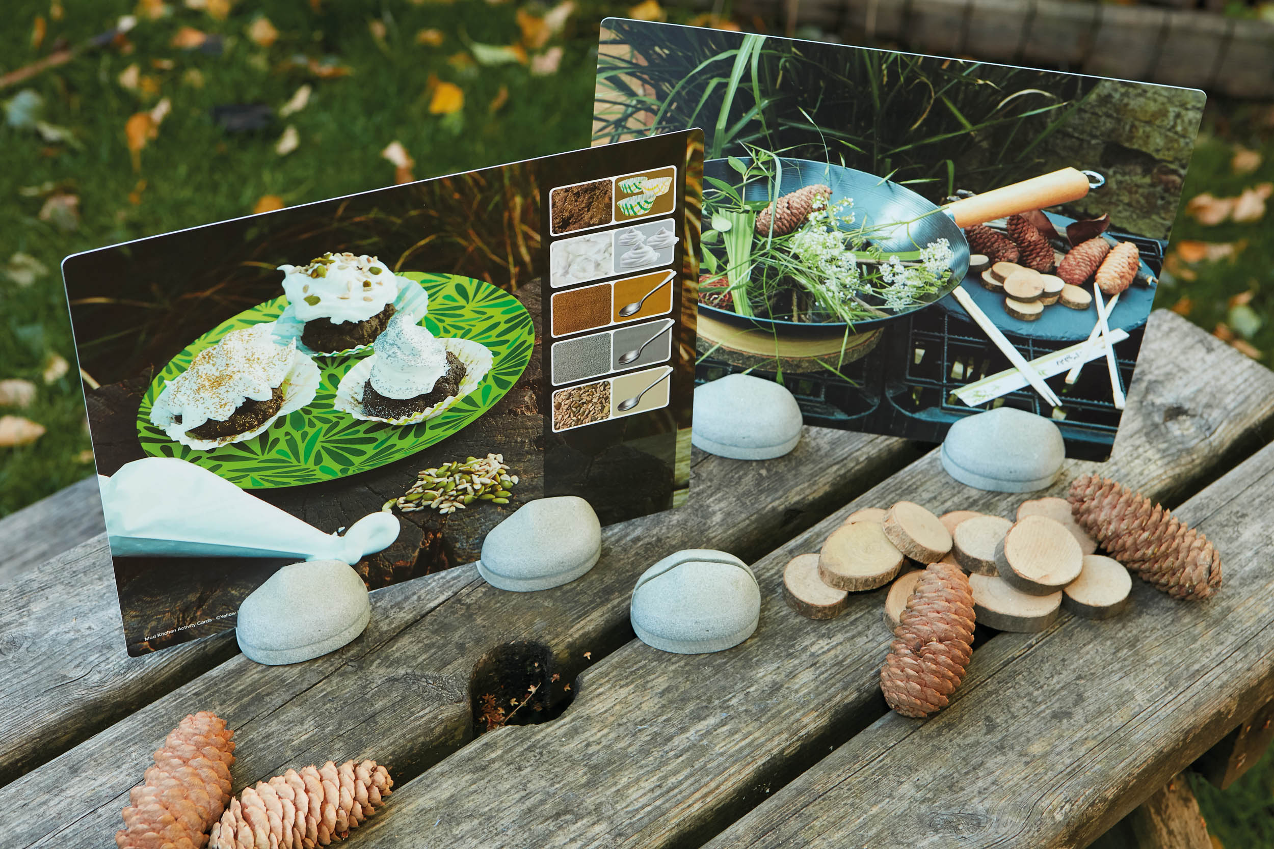 Mud Kitchen Activity Cards