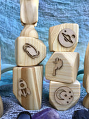 Space Playdough Stamps / Block Set