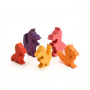 Bauspiel Dragon Family - Red/Purple