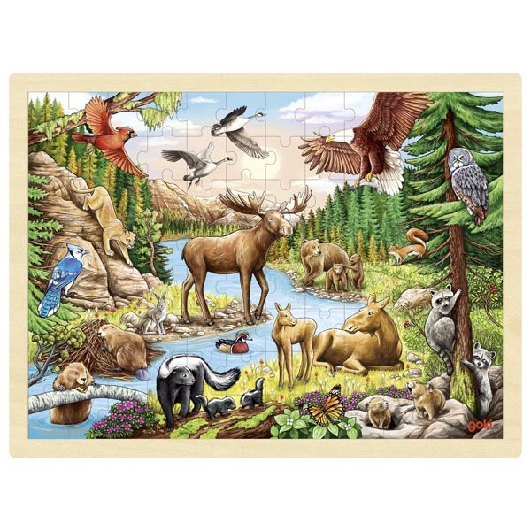 Goki North American Wilderness Puzzle