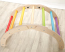 The Folding Hump Pikler-inspired climbing frame