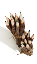 10 Large Fairtrade Coloured Pencils