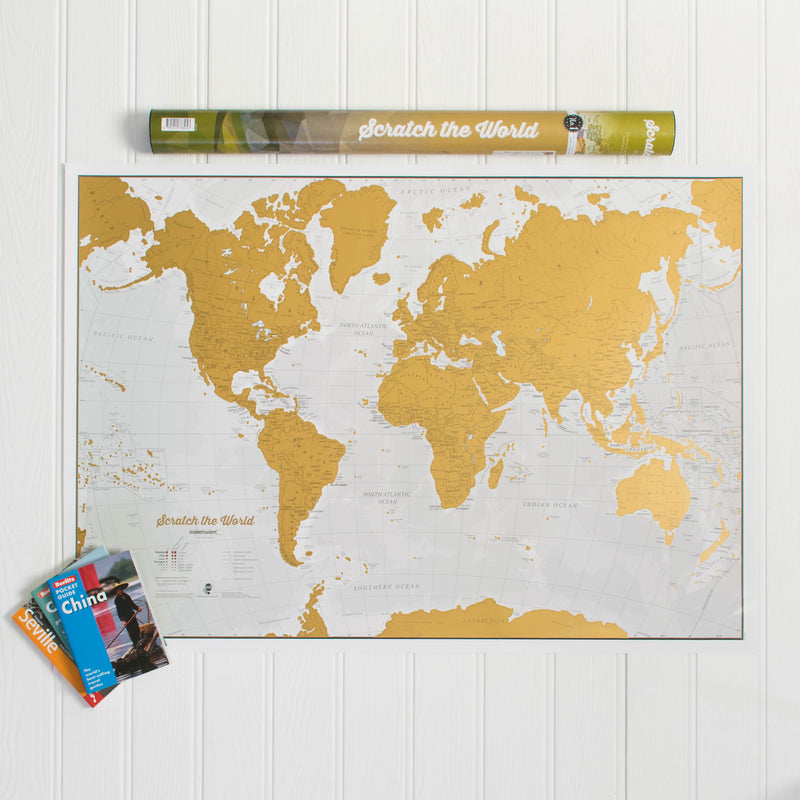 Scratch the World Map