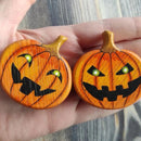 Halloween Pumpkins - Smiling and Spooky!