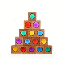 Bauspiel Transparent Window Cubes