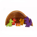 Bauspiel Dragon's Lair with Treasure and Campfire