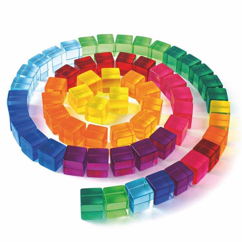 Bauspiel Lucent Cubes - 100 set