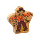 Lanka Kade Natural Orange & Brown Scarecrow