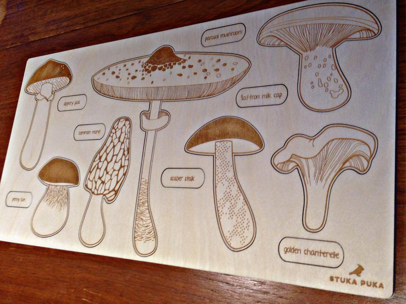 Wild Mushroom Puzzle
